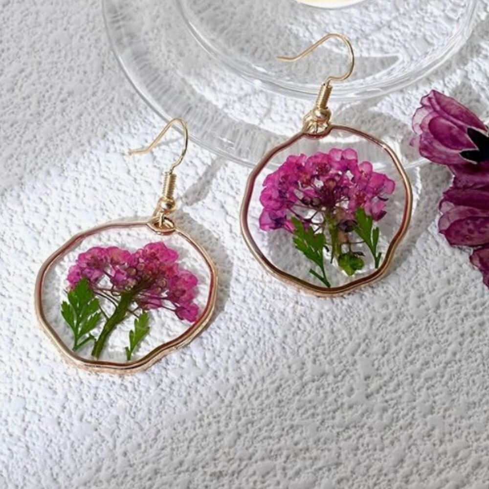Spring Flowers Earrings - Picture 5 of 5